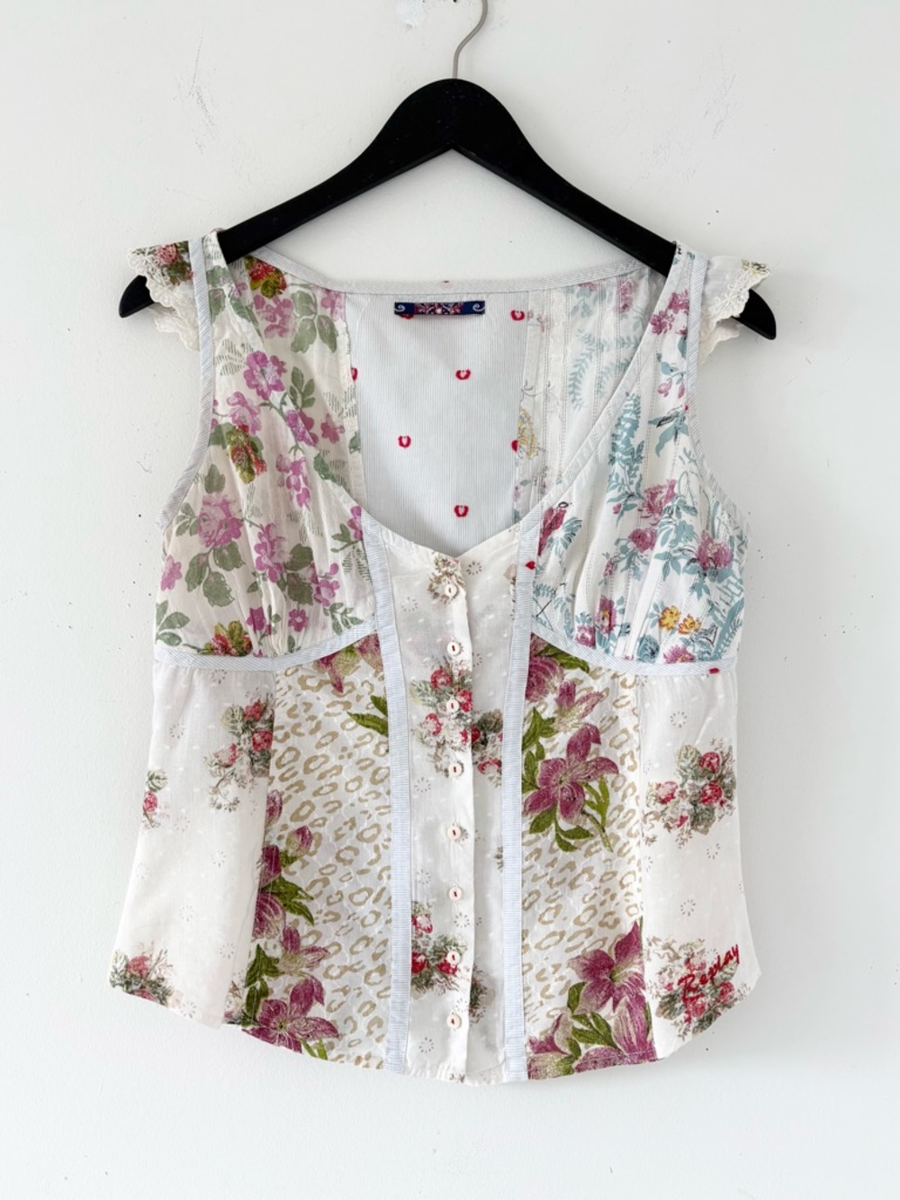 Y2K Replay 100% Cotton Bustier Top
